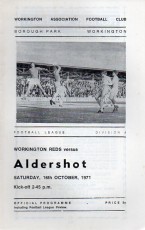 Workington v Aldershot Town