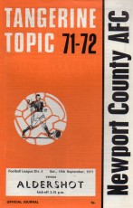 Newport County v Aldershot Town
