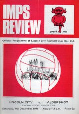 Lincoln City v Aldershot Town