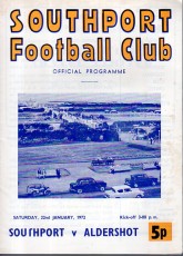 Southport v Aldershot Town