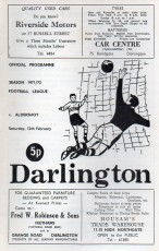 Darlington v Aldershot Town