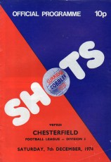Aldershot Town v Chesterfield