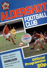Aldershot Town v Wimbledon