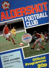 Aldershot Town v Crewe Alexandra
