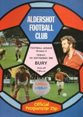 Aldershot Town v Bury