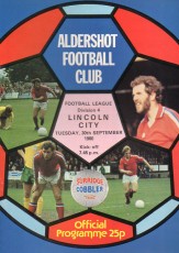 Aldershot Town v Lincoln City