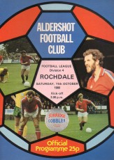 Aldershot Town v Rochdale