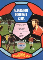 Aldershot Town v Halifax Town