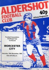 Aldershot Town v Worcester City