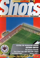 Aldershot Town v Oxford United