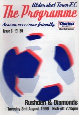 Aldershot Town v Rushden &amp; Diamonds