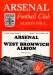 Arsenal v West Bromwich Albion