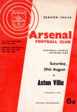 Arsenal v Aston Villa