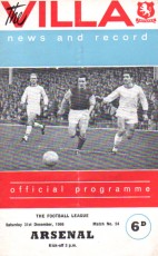 Aston Villa v Arsenal