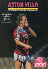 Aston Villa v Arsenal
