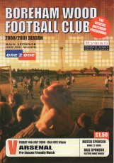 Boreham Wood v Arsenal