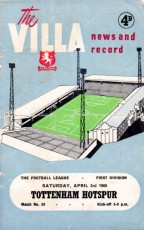 Aston Villa v Tottenham Hotspur