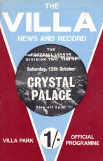 Aston Villa v Crystal Palace
