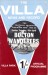 Aston Villa v Bolton Wanderers