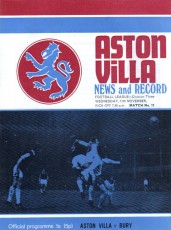 Aston Villa v Bury