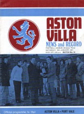 Aston Villa v Port Vale