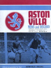 Aston Villa v Walsall