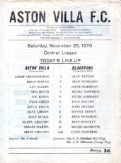Aston Villa v Blackpool