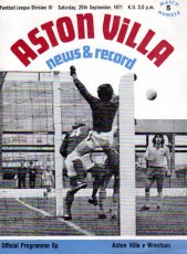 Aston Villa v Wrexham