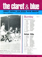Burnley v Aston Villa
