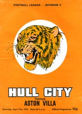 Hull City v Aston Villa