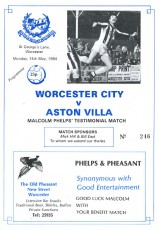 Worcester City v Aston Villa