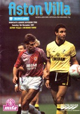 Aston Villa v Swindon Town