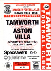 Tamworth v Aston Villa