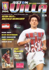 Aston Villa v Sheffield Wednesday