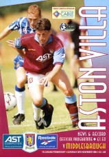 Aston Villa v Middlesbrough
