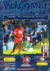 Wycombe Wanderers v Aston Villa