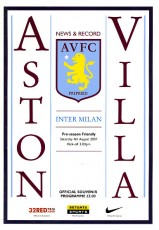 Aston Villa v Inter Milan