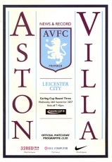 Aston Villa v Leicester City