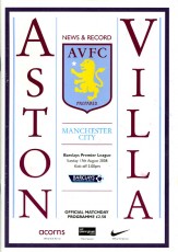 Aston Villa v Manchester City