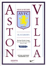 Aston Villa v Blackburn Rovers
