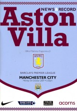 Aston Villa v Manchester City