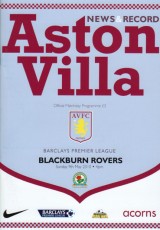 Aston Villa v Blackburn Rovers