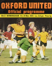 Oxford United v Birmingham City