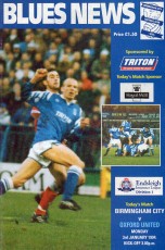 Birmingham City v Oxford United