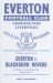 Everton v Blackburn Rovers
