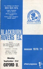 Blackburn Rovers v Oxford United