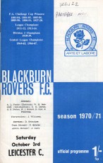 Blackburn Rovers v Leicester City