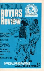 Blackburn Rovers v Oldham Athletic