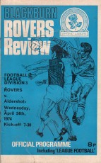 Blackburn Rovers v Aldershot Town