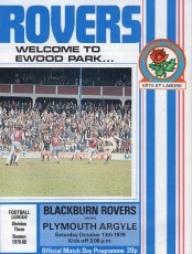 Blackburn Rovers v Plymouth Argyle